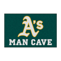 MLB - Oakland Athletics Man Cave Rug - 19in. x 30in.