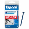 Tapcon 2-3/4 in. L Star Flat Head Concrete Screws 25 pk