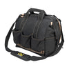 CLC 7 in. W X 13 in. H Polyester Tool Carrier 30 pocket Black/Tan 1 pc