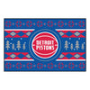 NBA - Detroit Pistons Holiday Sweater Rug - 19in. x 30in.