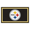 NFL - Pittsburgh Steelers 3ft. x 5ft. Plush Area Rug