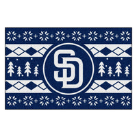 MLB - San Diego Padres Holiday Sweater Rug - 19in. x 30in.