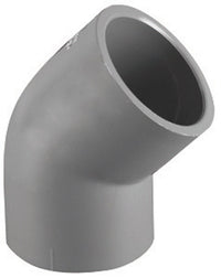 Charlotte Pipe Schedule 80 1 in. Slip X 1 in. D Slip PVC 45 Degree Elbow 1 pk