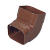 Amerimax 4.25 in. H x 3.25 in. W x 4.25 in. L Brown Vinyl A Gutter Elbow (Pack of 20)