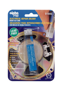 Alpha Fry Lead-Free Repair Solder 0.062 in. D Tin/Copper/Silver 1 pc