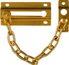 National Hardware 4 in. L Bright Brass Steel Door Chain Lock