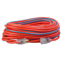 Southwire Outdoor 100 ft. L Blue/Orange Extension Cord 12/3 SJTW