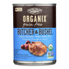 Castor and Pollux Organic Butcher and Bushel Dog Food - Shredded Chicken - Case of 12 - 12.7 oz.