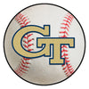 Georgia Tech Baseball Rug - 27in. Diameter