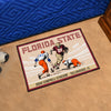 Florida State University Ticket Stub Rug - 19in. X 30in.