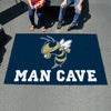 Georgia Tech Buzz Man Cave Area Rug - 5ft. X 8 ft.