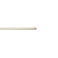 Kenney Manufacturing Company Brass Round Carlisle Spring Tension Rod 5/8 Dia. x 48 to 75 L in.