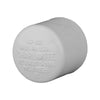 Charlotte Pipe 1/2 in. Socket x 1/2 in. Dia. Socket PVC Cap (Pack of 25)