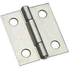 National Hardware 1-1/2 in. L Zinc-Plated Door Hinge 2 pk