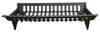 Open Hearth Black Cast Iron Fireplace Grate