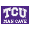 Texas Christian University Man Cave Rug - 19in. x 30in.