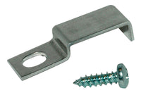 Barton Kramer Silver Aluminum Screen Clip 1-1/2 L x 3/8 W x 3/16 Thick in. for Screen Stretcher