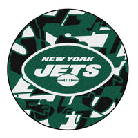 NFL - New York Jets XFIT Roundel Rug - 27in. Diameter