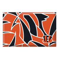 NFL - Cincinnati Bengals XFIT Rubber Scraper Door Mat