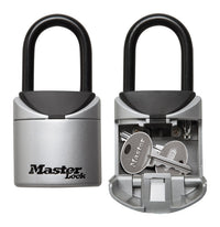 Master Lock 2-3/4 in. W Vinyl Covered Steel 3-Digit Combination Lock Box