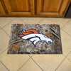 NFL - Denver Broncos Camo Rubber Scraper Door Mat