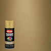 Krylon Fusion All-In-One Metallic Gold Paint + Primer Spray Paint 12 oz (Pack of 6).