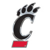 University of Cincinnati Heavy Duty Aluminum Color Emblem