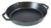 Lodge Cast Iron Dual Handle Pan 12 in. Black