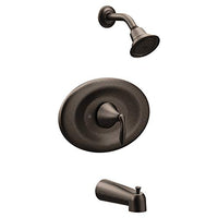 Oil rubbed bronze Posi-Temp(R) tub/shower