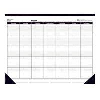 Rediform Brownline 22 in. W X 17 in. L Desk Pad Calendar 12 sheet