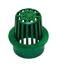 NDS 3 in. Green Round Polyethylene Atrium Grate