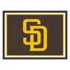 MLB - San Diego Padres 8ft. x 10 ft. Plush Area Rug