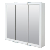 Zenith Products 25.75 in. H X 29.63 in. W X 4.5 in. D Rectangle Tri-View Medicine Cabinet