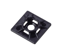 Gardner Bender 1 in. L Black Cable Tie Mounting Base 5 pk