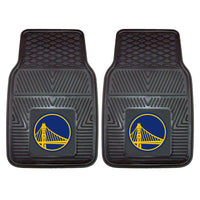 NBA - Golden State Warriors Heavy Duty Car Mat Set - 2 Pieces