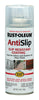 Rust-Oleum Stops Rust Anti Slip Clear Spray Paint 12 oz. (Pack of 6)