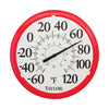 Taylor Dial Thermometer Plastic Red 13.25 in.