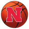 University of Nebraska Basketball Rug - 27in. Diameter