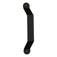 National Hardware Charleston Matte Black Steel Pull Handle 1 pc