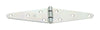 National Hardware 5 in. L Zinc-Plated Heavy Strap Hinge 1 pk