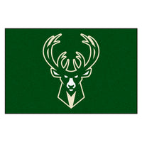 NBA - Milwaukee Bucks Rug - 19in. x 30in.