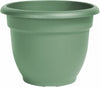 Bloem Terrapot Thyme Green Resin UV-Resistant Bell Ariana Planter 6.5 H x 6 Dia. in.