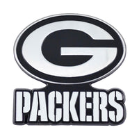 NFL - Green Bay Packers  3D Chromed Metal Emblem