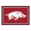 University of Arkansas 5ft. x 8 ft. Plush Area Rug