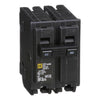 Square D HomeLine 60 amps Plug In 2-Pole Circuit Breaker