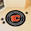 NHL - Calgary Flames Hockey Puck Rug - 27in. Diameter