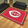 MLB - Cincinnati Reds 8ft. x 10 ft. Plush Area Rug