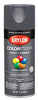 Krylon COLORmaxx Gloss Smoke Gray Spray Paint 12 oz (Pack of 6)