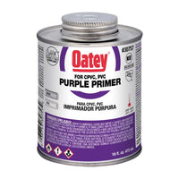 Oatey Purple Primer For CPVC/PVC 16 oz