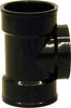 Charlotte Pipe 1-1/2 in. Hub X 1-1/2 in. D Hub ABS Flush Cleanout Tee